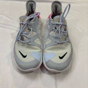 Nike Women's Sneakers - Gray and Cream
